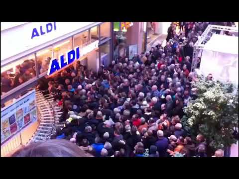 Κοροναϊός: Σκηνές πανικού και χάος σε σούπερ μάρκετ στο Βερολίνο (vids)