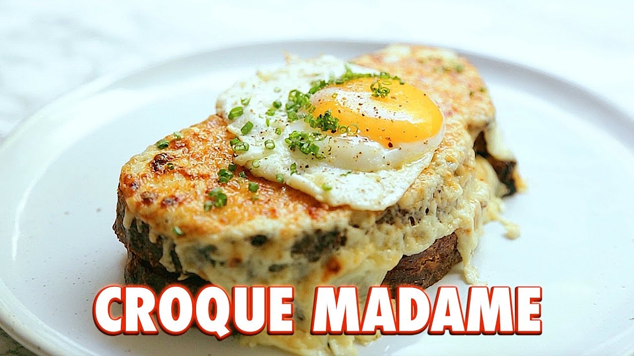 Τοστ Croque Madame για brunch.( βίντεο)