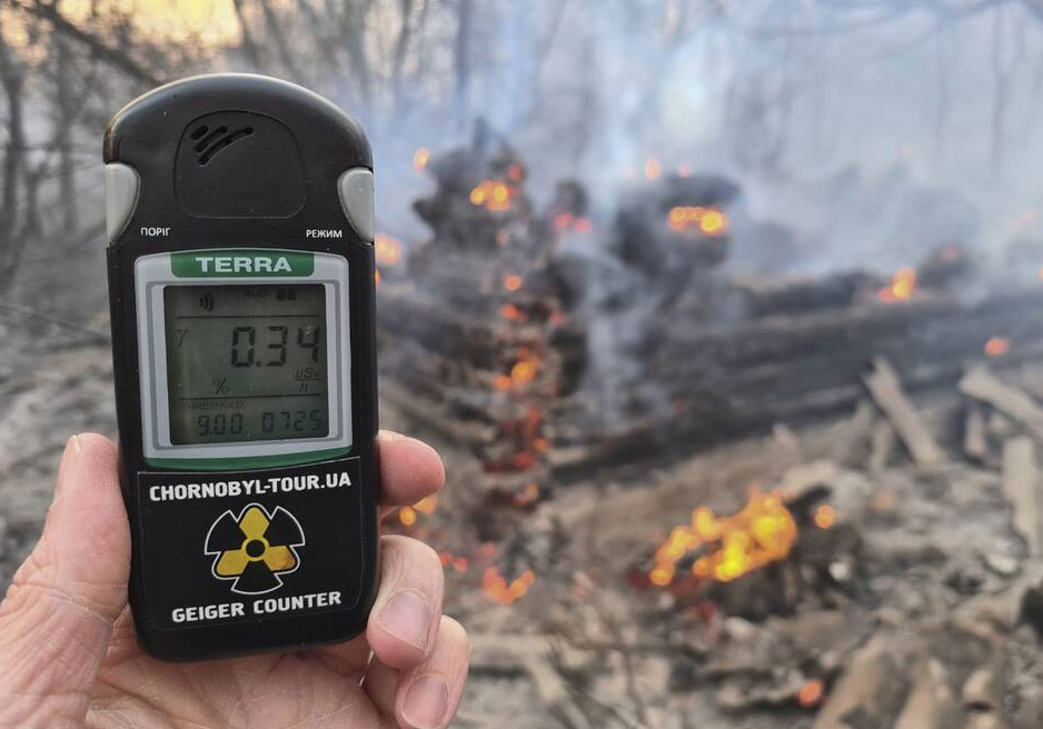 Τσερνόμπιλ: Αύξηση ραδιενέργειας εξαιτίας δασικής πυρκαγιάς
