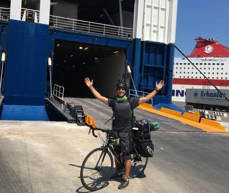 Κλέων Παπαδημητρίου: Ο 20χρονος που ταξίδεψε από τη Σκωτία στην Ελλάδα με ποδήλατο