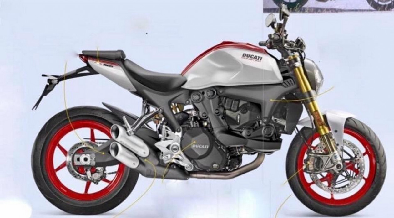 Ducati Monster: «Τέρας» με… αλουμινένια «φορεσιά»! Η φωτογραφία που προκάλεσε χαμό