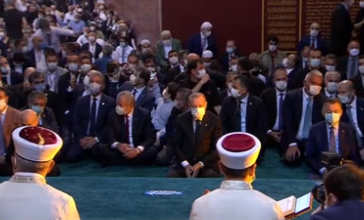 Καταδίκη της Τουρκίας για τη μετατροπή της Αγίας Σοφίας σε τζαμί