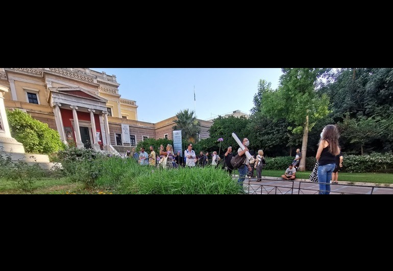 Συγκέντρωση διαμαρτυρίας στο κέντρο της Αθήνας για τη μετατροπή της Αγίας Σοφίας σε τζαμί