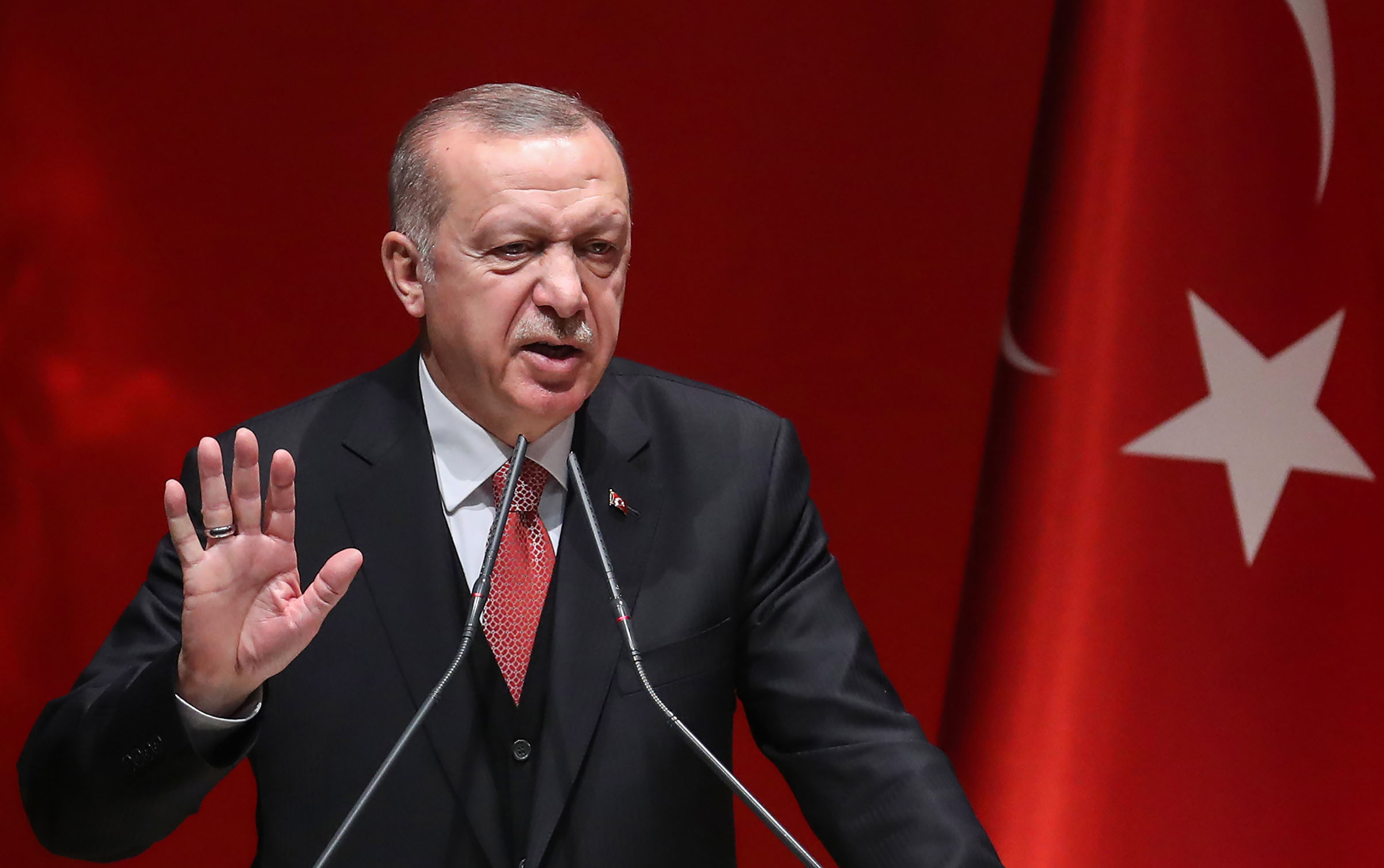 Ερντογάν: Καμία παραχώρηση στα συμφέροντα της Τουρκίας στην ανατολική Μεσόγειο