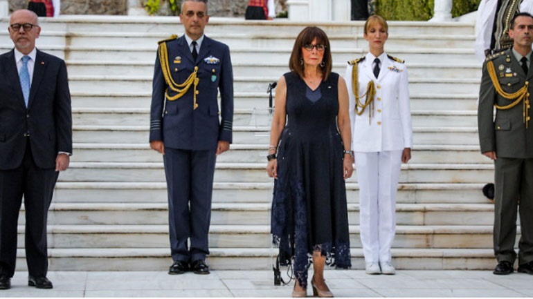 Στο Καστελόριζο η Πρόεδρος της Δημοκρατίας, Κατερίνα Σακελλαροπούλου