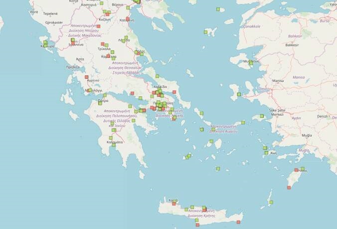 Τα 233 σημεία στην Ελλάδα που υπάρχουν αποθήκες με νιτρικό αμμώνιο