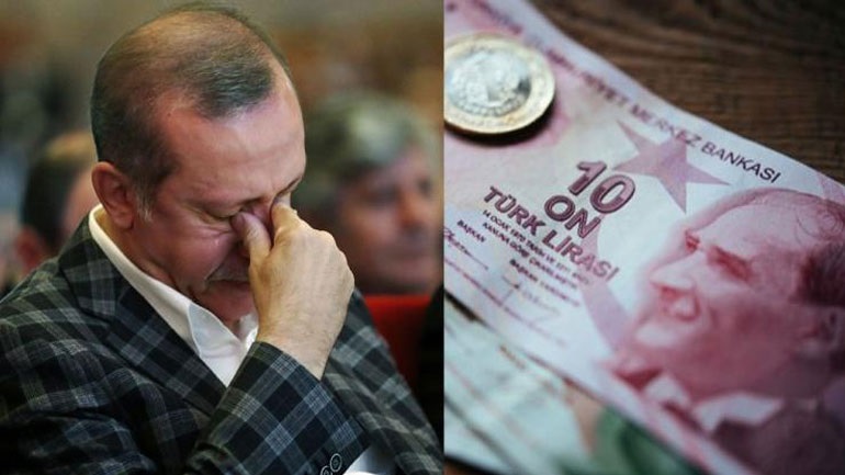 “Μαχαιριά  στους Τούρκους από τον Ερντογάν-Αυξάνει τα επιτόκια