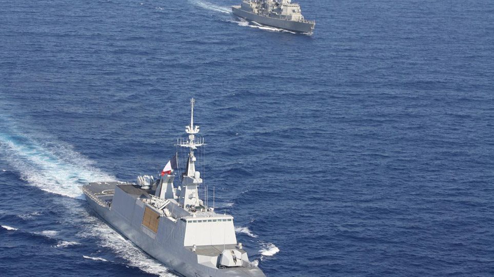 Αμερικανική και γαλλική «ασπίδα» με πολεμικά πλοία ενόψει 