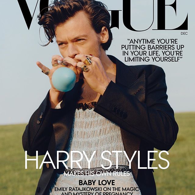 Για πρώτη φορά άντρας ποζάρει για το περιοδικό Vogue