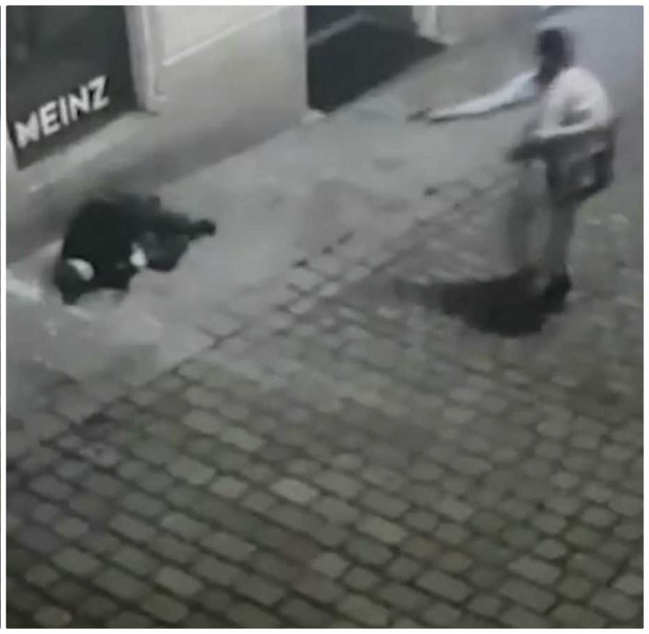 Επίθεση σε συναγωγή στη Βιέννη: Βίντεο σοκ – Τον εκτελεί εν ψυχρώ