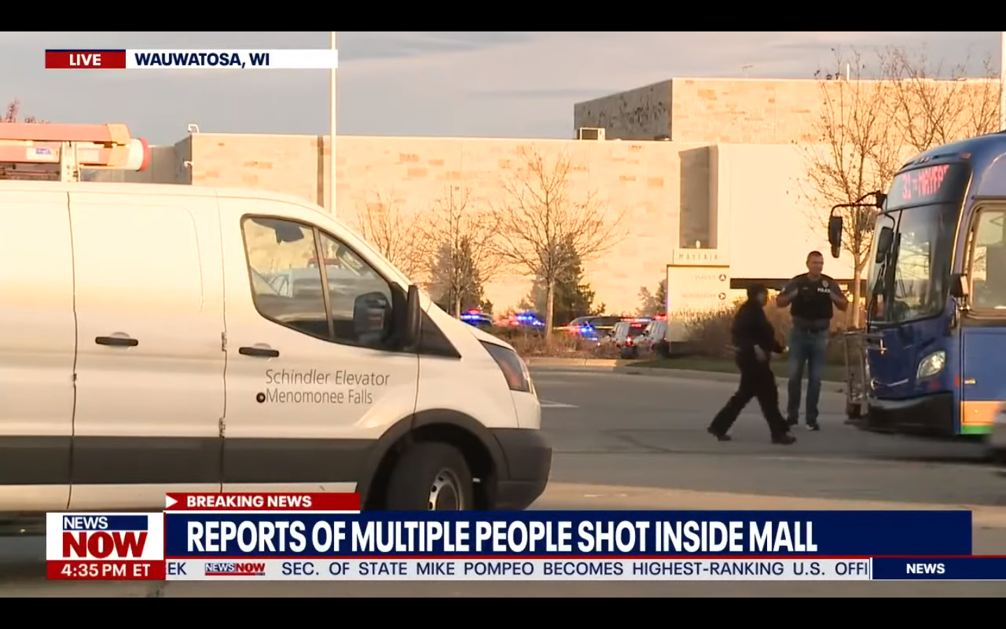 ΗΠΑ -Μιλγουόκι: Οκτώ οι τραυματίες από τους πυροβολισμούς μέσα σε εμπορικό κέντρο (vid)