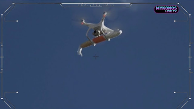 Μύκονος: Κάνουν delivery με… drone στο νησί των ανέμων!