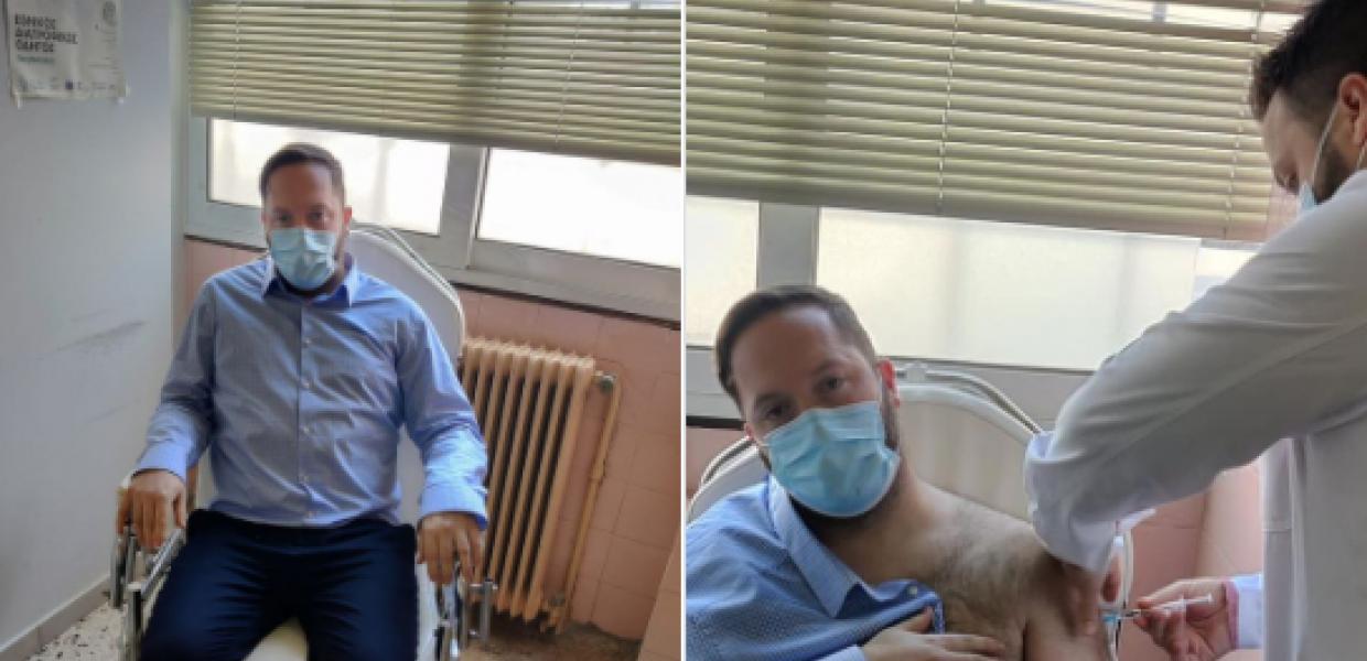 Αριστεία «αθάνατη»! 34χρονος αντιδήμαρχος της ΝΔ εμβολιάστηκε εκτός σειράς