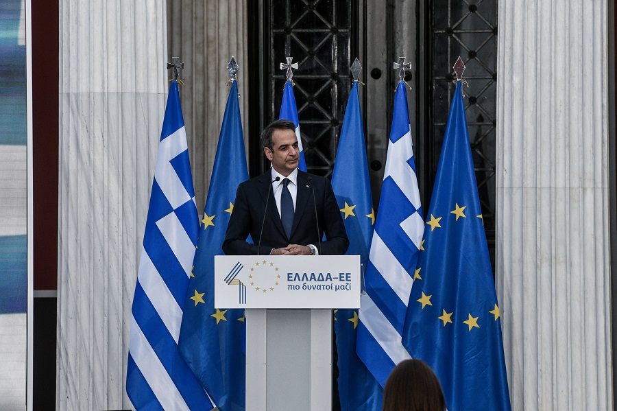 Μητσοτάκης: Η ένταξη της Ελλάδος στην Ευρώπη αδιαπραγμάτευτη συνιστώσα της ταυτότητας της χώρας μας
