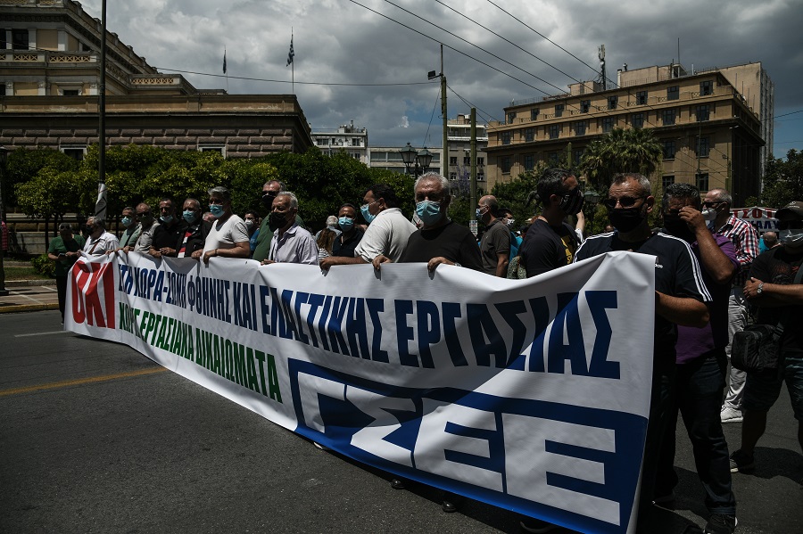 ΓΣΕΕ: Η συμμετοχή στην απεργία και στις συγκεντρώσεις ξεπέρασε κάθε προηγούμενο