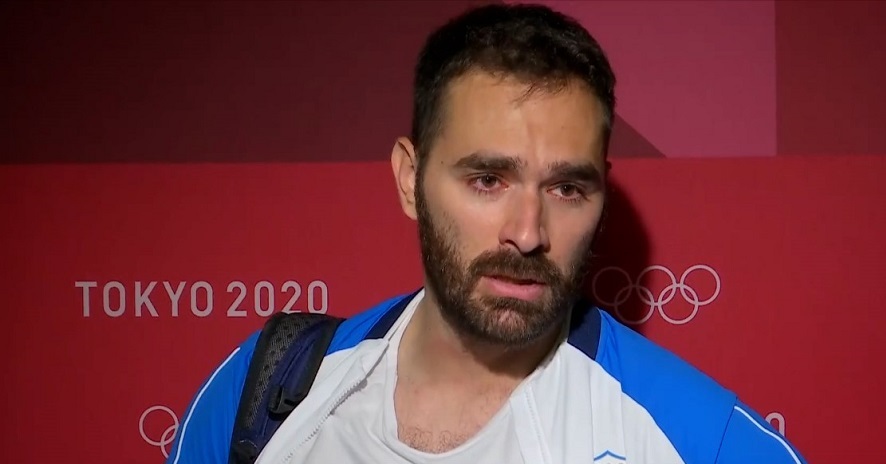 Ολυμπιακοί αγώνες -Συγκλονιστική στιγμή: Αντίο με λυγμούς από τον Ιακωβίδη -«Δεν αντέχω αυτή την κατάσταση»