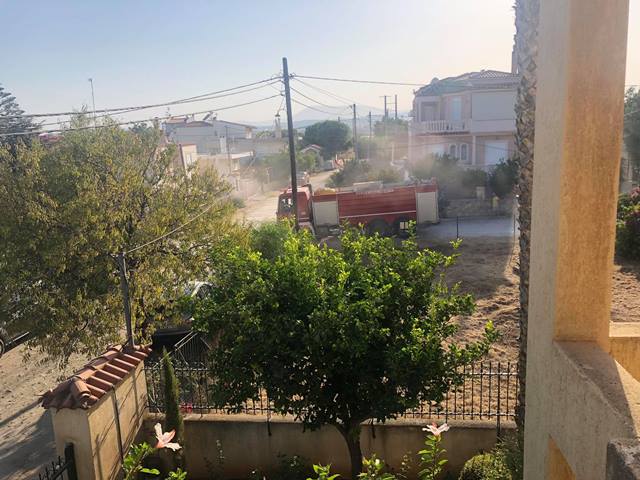 Φωτιά τώρα Αρτέμιδα: Πυρκαγιά κοντά στον Άγιο Σπυρίδωνα