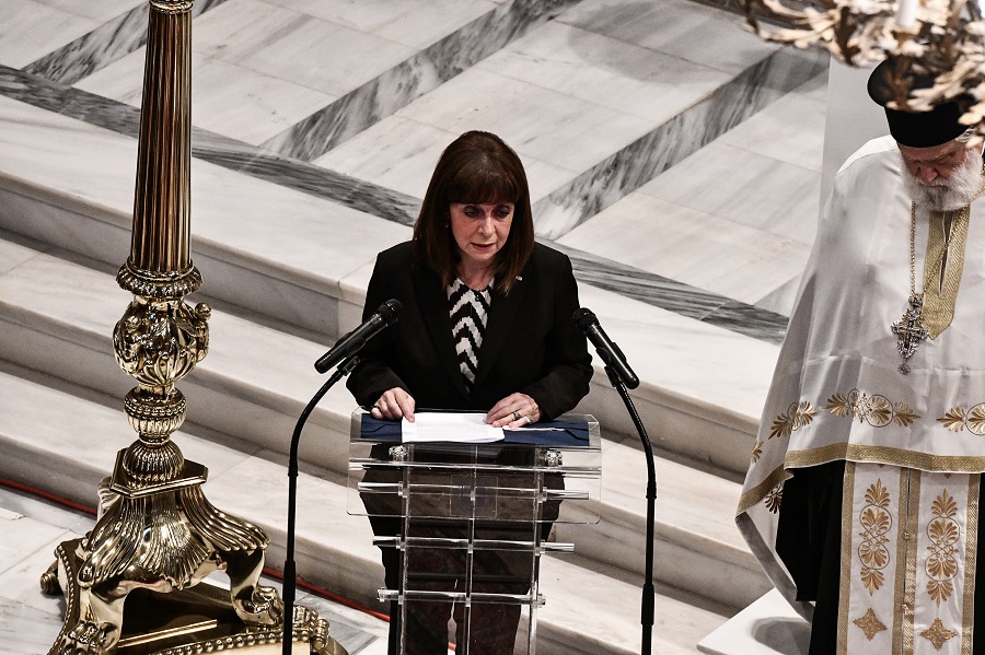 Κατερίνα Σακελλαροπούλου: Αποχαιρετούμε τον Έλληνα και Οικουμενικό, Πατριώτη και Διεθνή, Μίκη Θεοδωράκη, σύμβολο και παράδειγμα μαζί