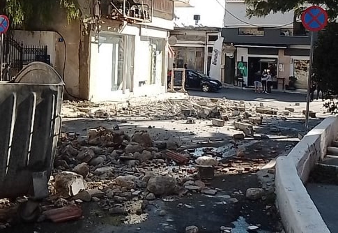 Σεισμός 5,8 Ρίχτερ στην Κρήτη – Ζημιές στο Αρκαλοχώρι Ηρακλείου, έπεσαν βράχοι – Αναφορές για εγκλωβισμένους