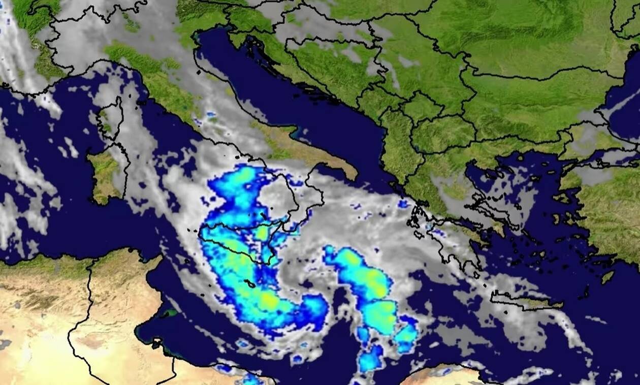 Καιρός – Μαρουσάκης: Ποιες περιοχές θα «χτυπήσει» ο μεσογειακός κυκλώνας «Νέαρχος»
