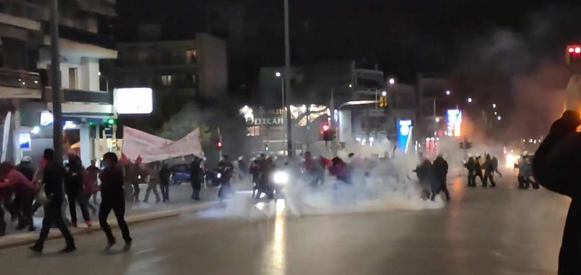 Θεσσαλονίκη: Ένταση σε συγκεντρώσεις αντιεξουσιαστών και φασιστών στη Σταυρούπολη