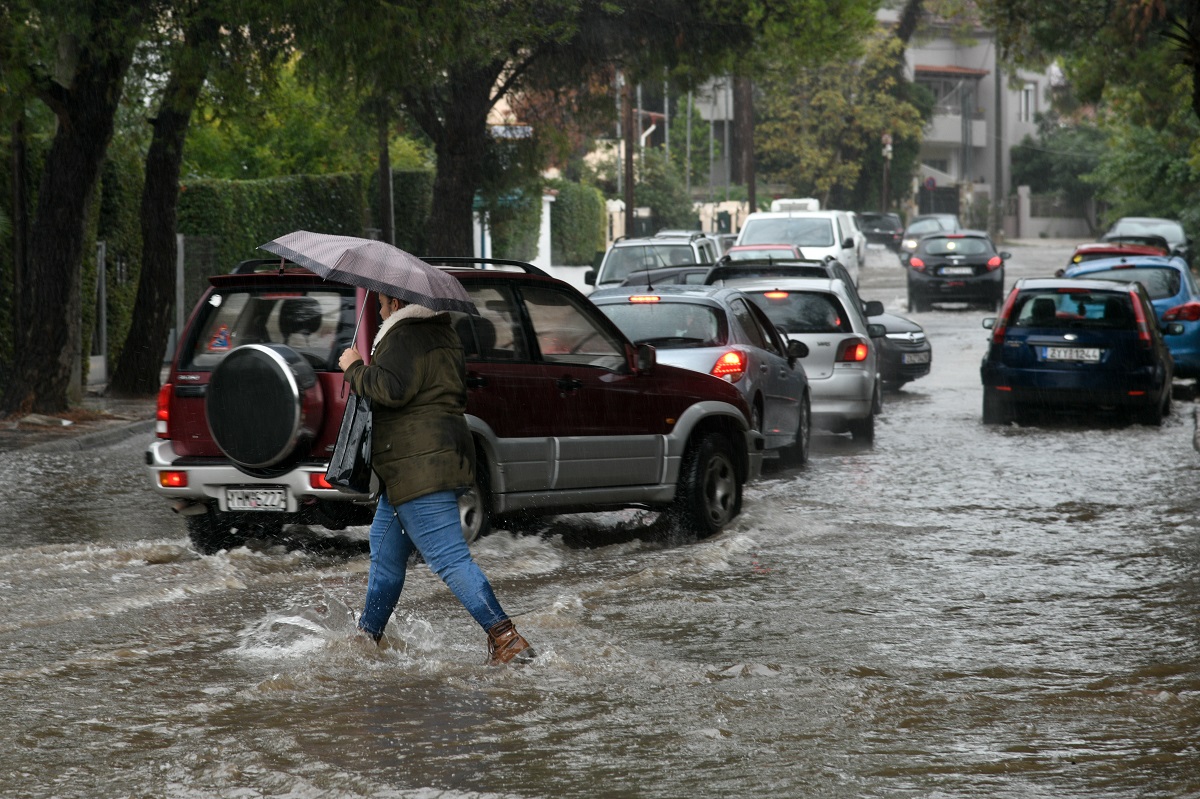 Κακοκαιρία «Μπάλλος»:  Έβρεξε σε όλη την Ελλάδα εκτός από το Καστελόριζο