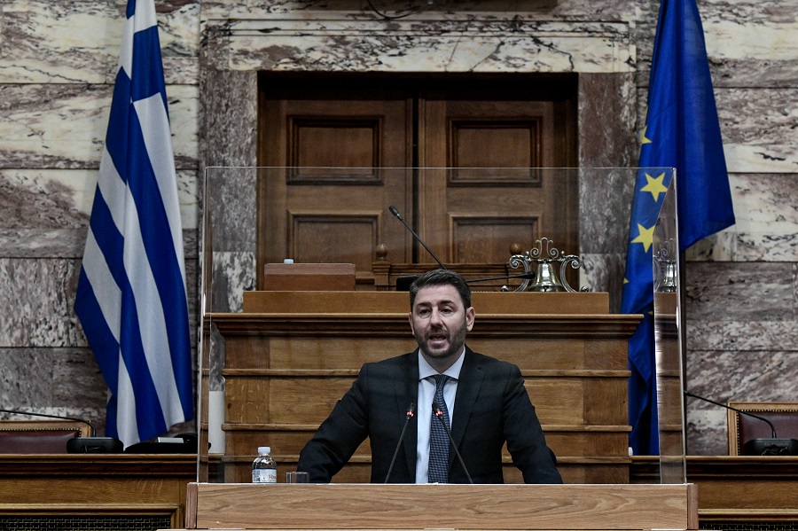 Πρόταση μομφής – Νίκος Ανδρουλάκης: «Χρειάζεται νέα σελίδα για τον τόπο με νέα σοσιαλδημοκρατική κυβέρνηση»