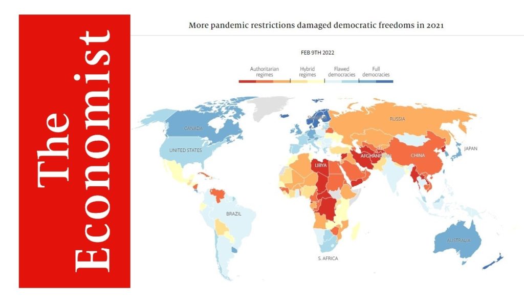 «Βόμβα» από Economist! Στις «ελλαττωματικές δημοκρατίες» η Ελλάδα