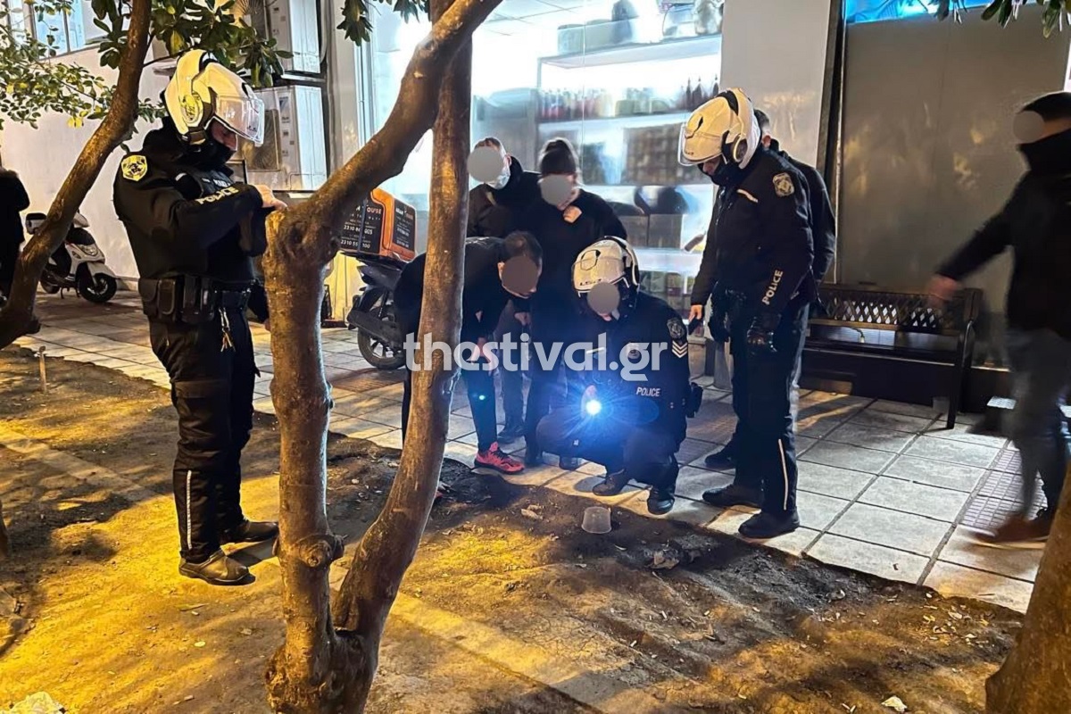 Θεσσαλονίκη: Πυροβόλησε έξω από εστιατόριο και εξαφανίστηκε (vid)