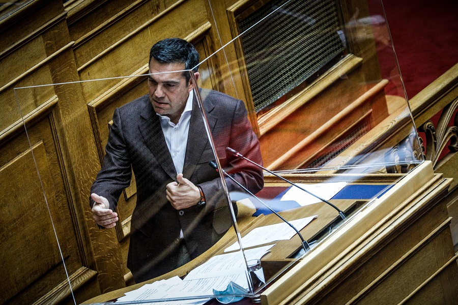Αλέξης Τσίπρας: Live η ομιλία του προέδρου του ΣΥΡΙΖΑ στη Βουλή