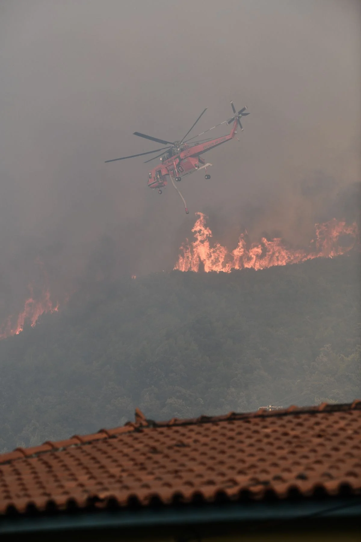 Φωτιά στην Ηλεία: Απειλούνται τρεις κοινότητς