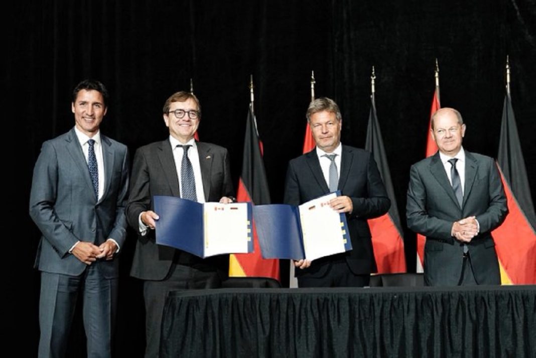 «Πράσινο» υδρογόνο: Καναδάς και Γερμανία υπέγραψαν συμφωνία συνεργασίας