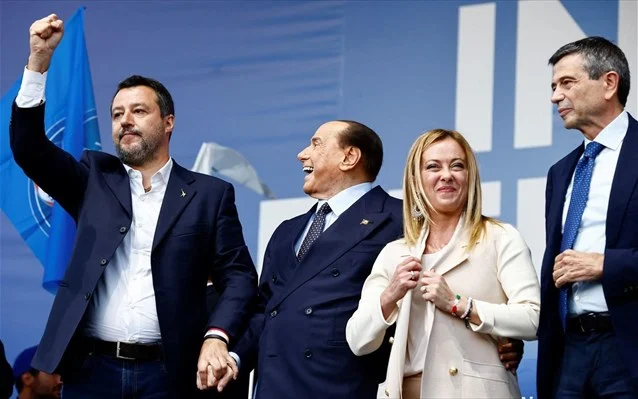 Ιταλία: Μεγάλη νίκη της Μελόνι δείχνουν τα exit Polls