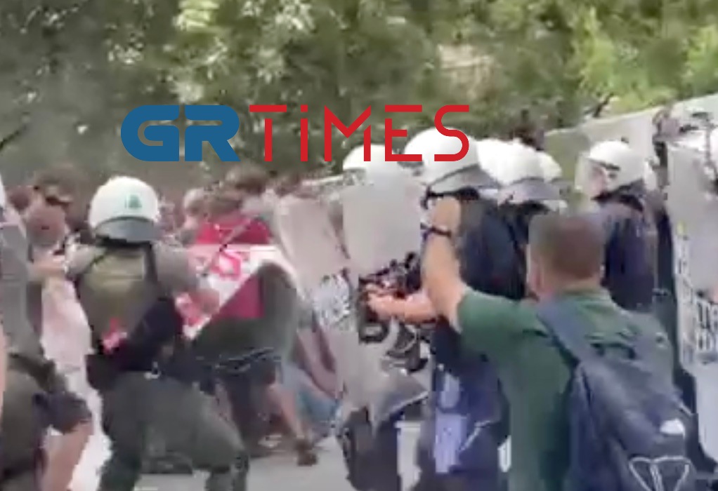 Θεσσαλονίκη: Επεισόδια στο ΑΠΘ για την πανεπιστημιακή αστυνομία (vid)