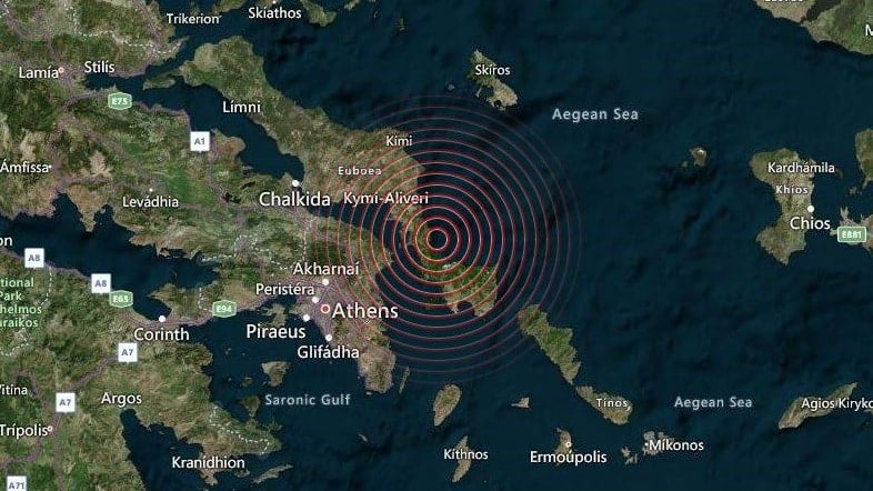Σεισμός στην Εύβοια: Τουλάχιστον 70 μετασεισμοί ως τώρα