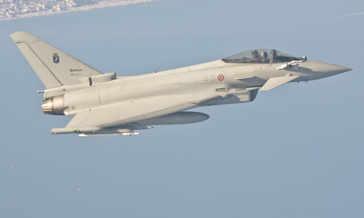 Συνετρίβη μαχητικό αεροσκάφος Eurofighter στη Σικελία