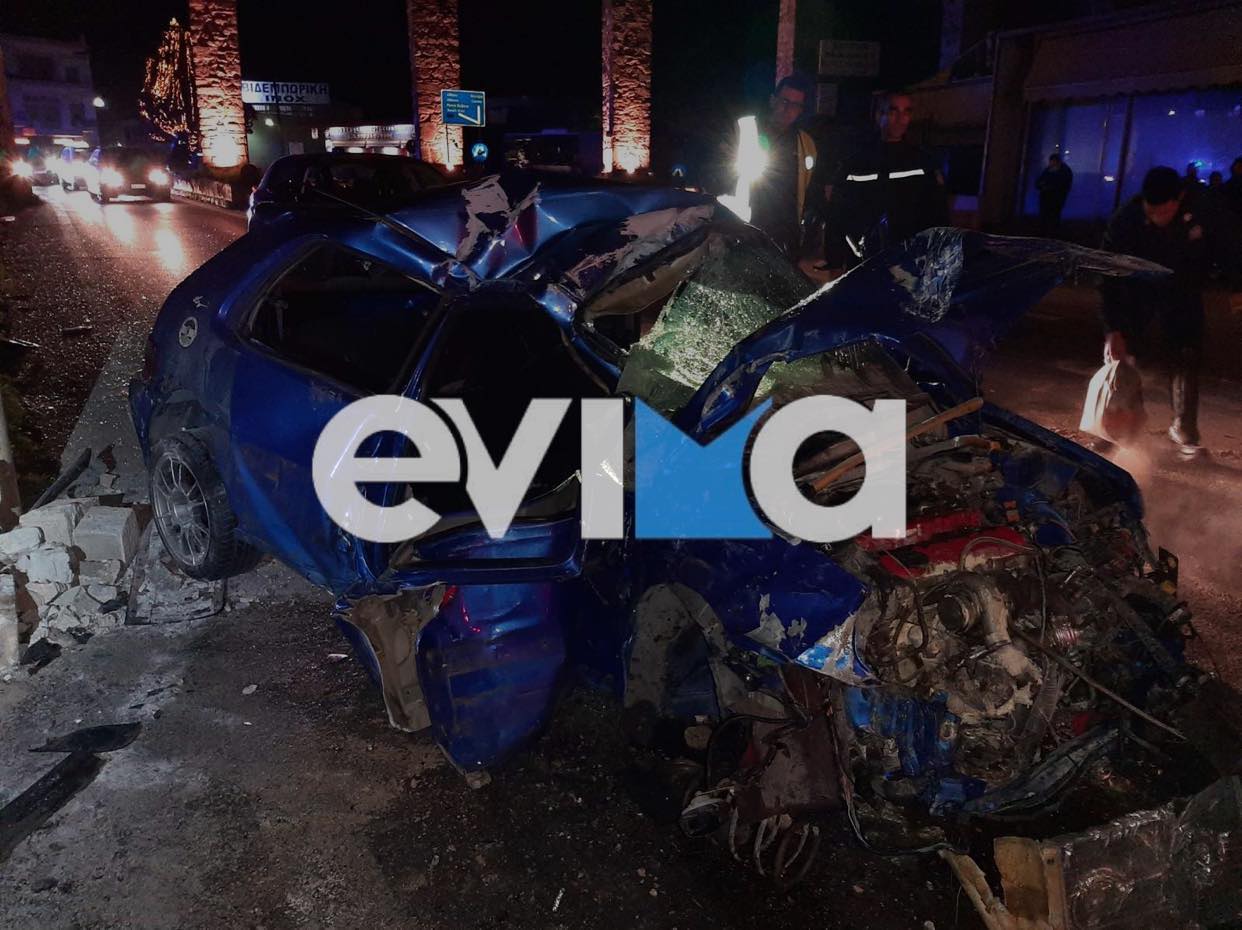 Τροχαίο στη Χαλκίδα: Σφοδρή σύγκρουση οχημάτων – Νεκρή 20χρονη