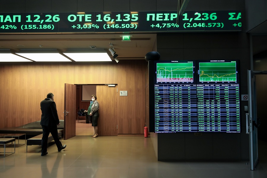 Χρηματιστήριο Αθηνών: Κλείσιμο με «βουτιά» 2,92%