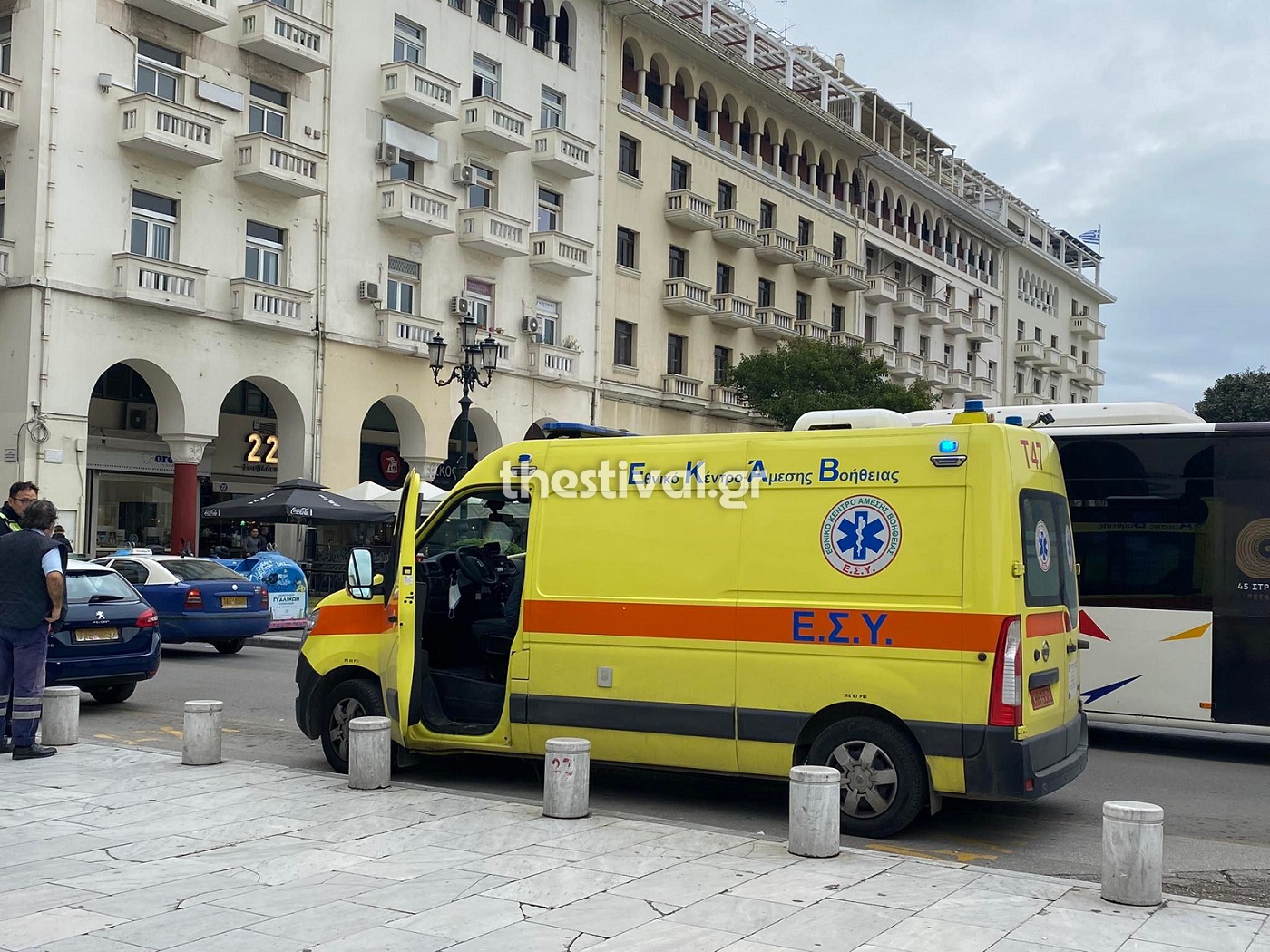 Εργατικό ατύχημα στη Θεσσαλονίκη: Μπαταρία έσκασε στο πρόσωπο 30χρονου
