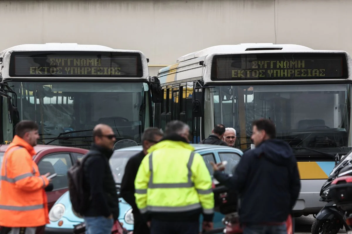 Απεργία σήμερα 4 Απριλίου: Οι ώρες της νέας στάσης εργασίας σε λεωφορεία και τρόλεϊ