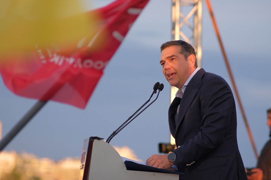 Αλέξης Τσίπρας: Live η ομιλία του προέδρου του ΣΥΡΙΖΑ-ΠΣ στη Λάρισα