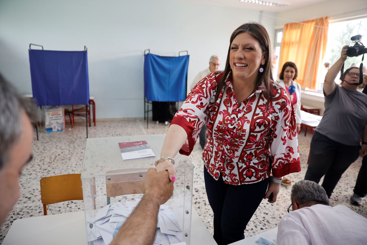 Εκλογές 2023: Ψήφισε η Ζωή Κωνσταντοπούλου