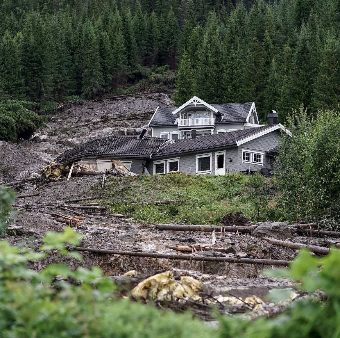 Νορβηγία: Πρωτοφανείς βροχοπτώσεις πλήττουν τη χώρα
