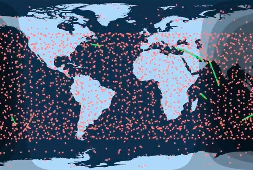 5.000 δορυφόροι του Μασκ «κατέκλυσαν» τη Γη- Εντυπωσιακό βίντεο – Οι επιστήμονες ανησυχούν