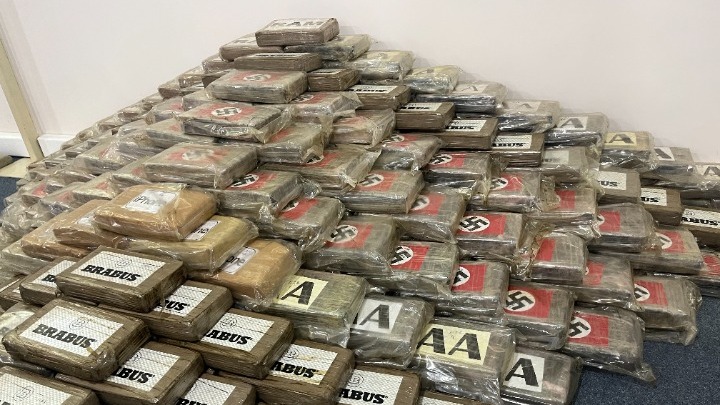 Θεσσαλονίκη: Κατασχέθηκαν πάνω από 585 κιλά κοκαΐνη – Πέντε συλλήψεις