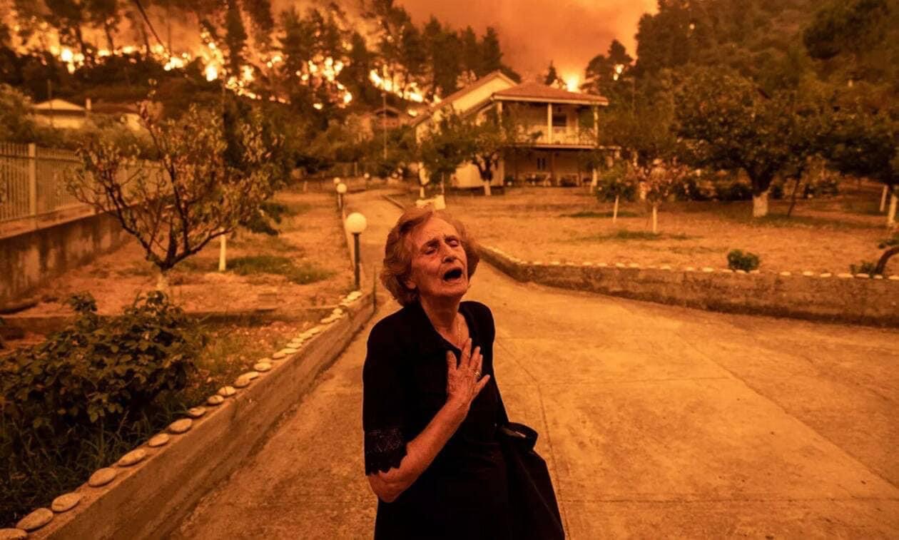 Η «οδύσσεια» της κ. Παναγιώτας στην Εύβοια: Το 2021 κάηκε το σπίτι της και το 2023 βούλιαξε στις λάσπες