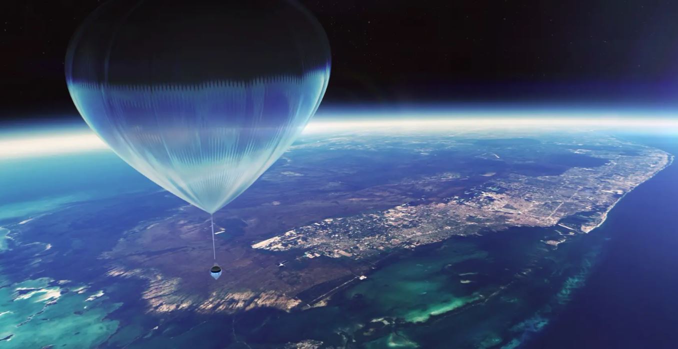 Ανταγωνισμός τριών για το διαστημικό τουρισμό με αερόστατα και εκλεκτή κουζίνα