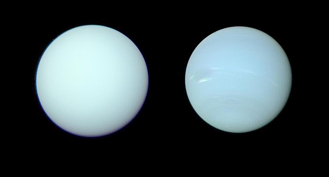 Νέες εικόνες αποκαλύπτουν τα πραγματικά χρώματα του Ουρανού και του Ποσειδώνα