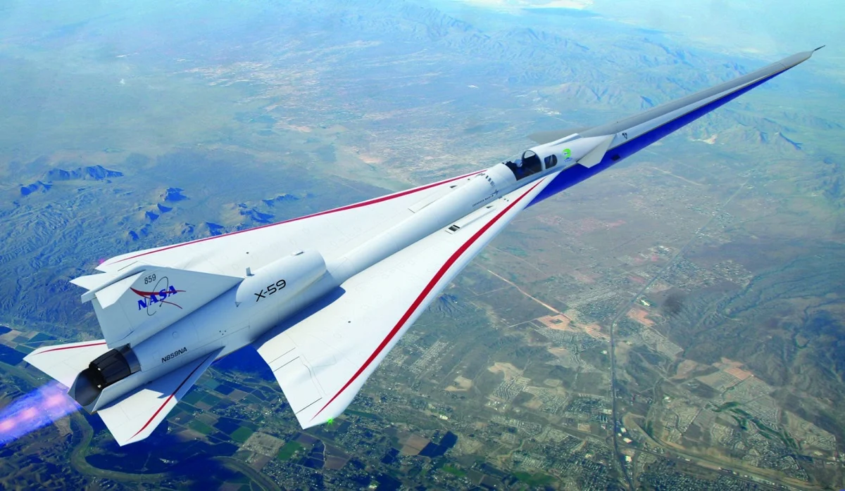 Η NASA αποκαλύπτει το αεροσκάφος X-59 που σπάει το φράγμα του ήχου «αθόρυβα» (βίντεο)