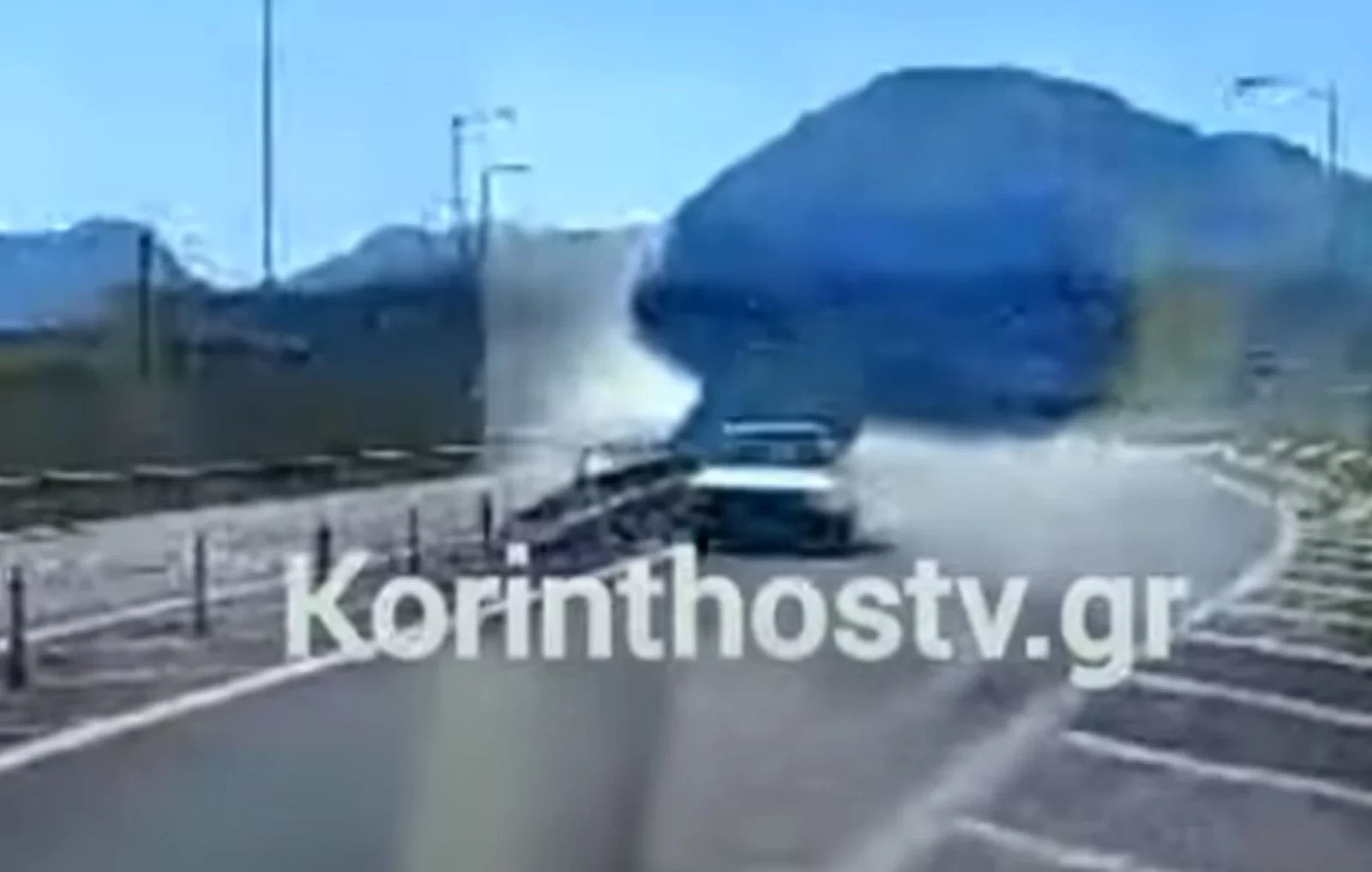 Οδηγούσε ανάποδα στην εθνική οδό Κορίνθου-Τριπόλεως (vid)